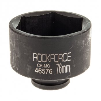 2 199 р. Головка торцевая 34 76мм ударная L=80мм ROCKFORCE ROCKFORCE rf-46576  с доставкой в г. Майкоп. Увеличить фотографию 1