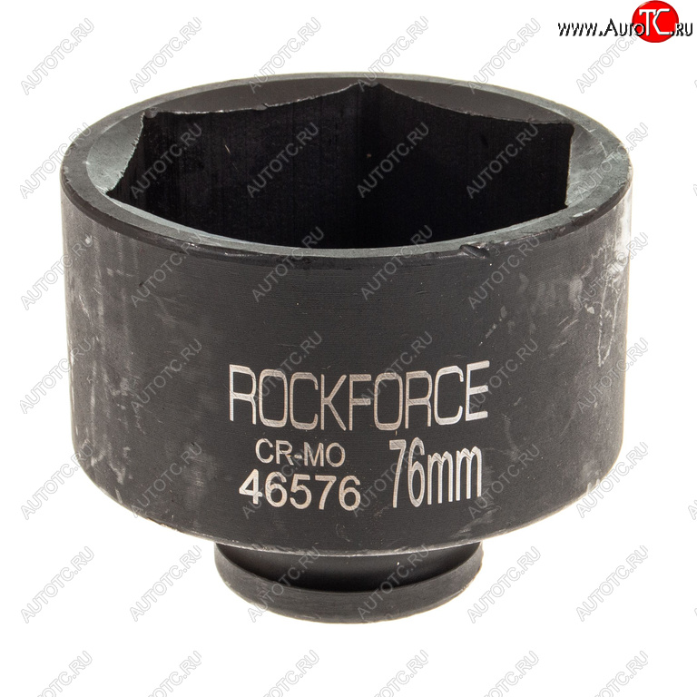 2 199 р. Головка торцевая 34 76мм ударная L=80мм ROCKFORCE ROCKFORCE rf-46576  с доставкой в г. Майкоп
