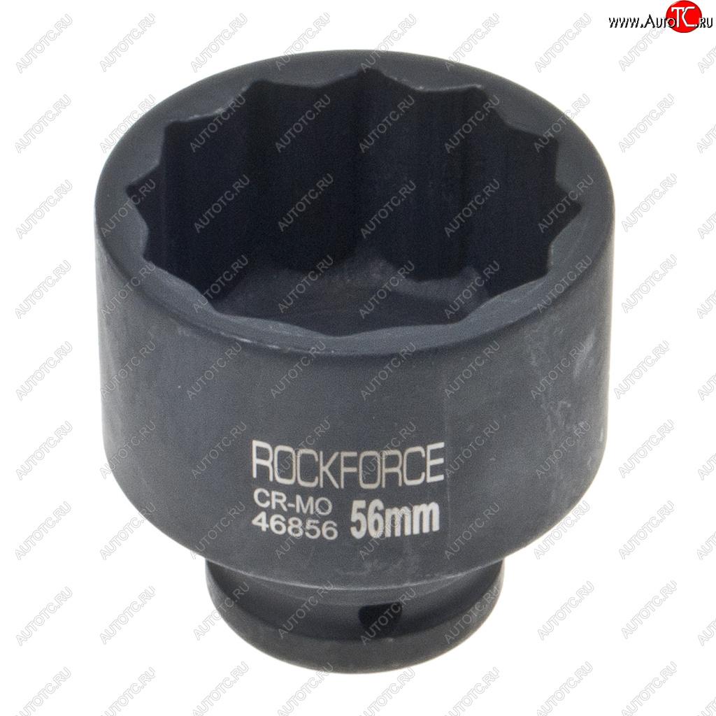 1 369 р. Головка торцевая 34 56мм 12-ти гранная ударная глубокая ROCKFORCE ROCKFORCE rf-46856  с доставкой в г. Майкоп