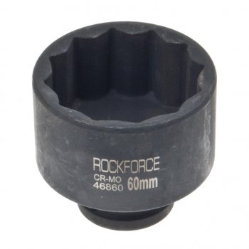 1 579 р. Головка торцевая 34 60мм 12-ти гранная ударная глубокая ROCKFORCE ROCKFORCE rf-46860  с доставкой в г. Майкоп. Увеличить фотографию 1