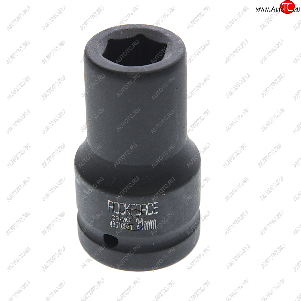 989 р. Головка торцевая 1 21мм ударная удлиненная L=90мм ROCKFORCE ROCKFORCE rf-48510021  с доставкой в г. Майкоп