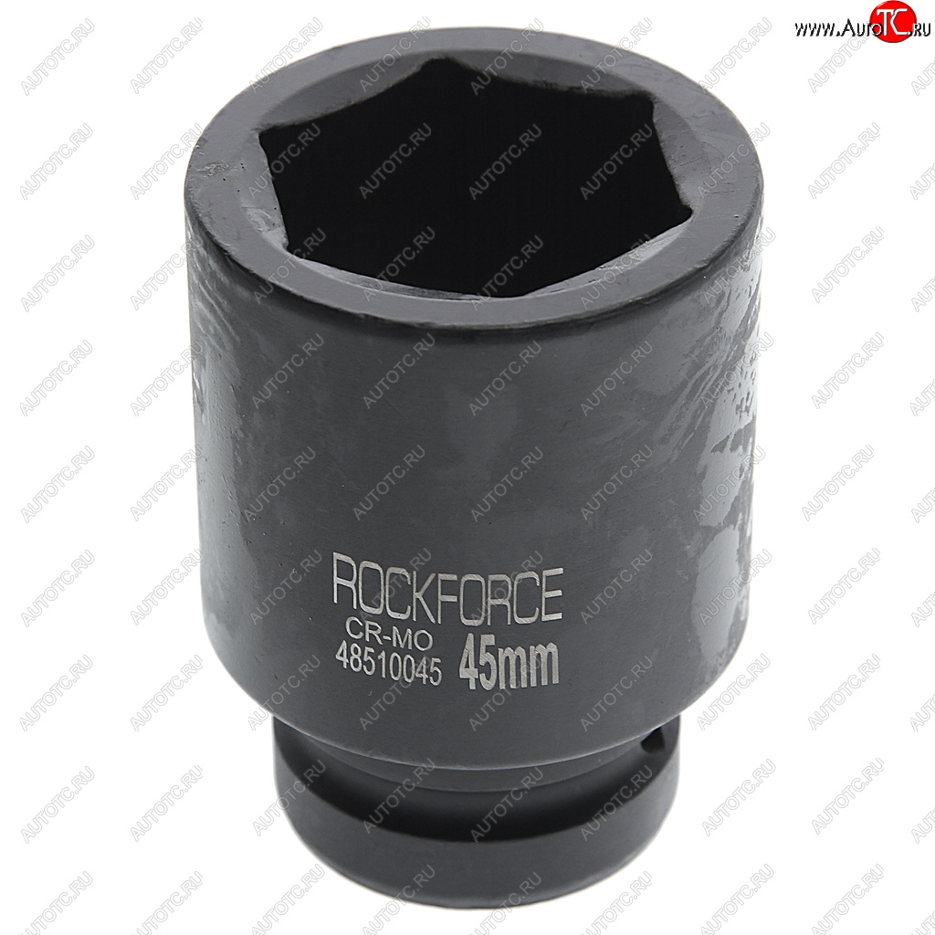 1 179 р. Головка торцевая 1 45мм ударная удлиненная L=90мм ROCKFORCE ROCKFORCE rf-48510045  с доставкой в г. Майкоп