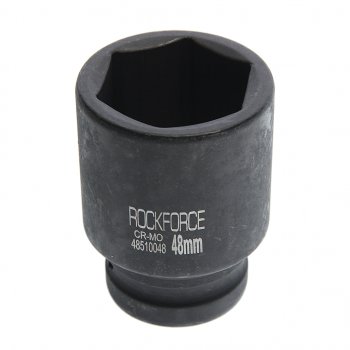 1 299 р. Головка торцевая 1 48мм ударная удлиненная L=90мм ROCKFORCE ROCKFORCE rf-48510048  с доставкой в г. Майкоп. Увеличить фотографию 1