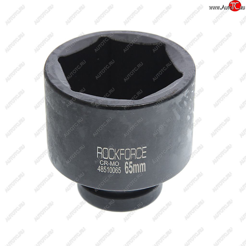 2 099 р. Головка торцевая 1 65мм ударная удлиненная L=90мм ROCKFORCE ROCKFORCE rf-48510065  с доставкой в г. Майкоп