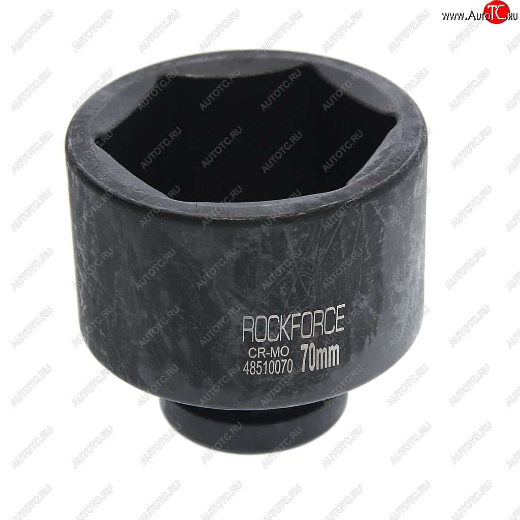 2 599 р. Головка торцевая 1 70мм ударная удлиненная L=90мм ROCKFORCE ROCKFORCE rf-48510070  с доставкой в г. Майкоп