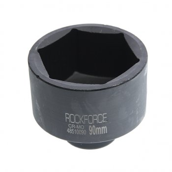 4 899 р. Головка торцевая 1 90мм ударная удлиненная L=100мм ROCKFORCE ROCKFORCE rf-48510090  с доставкой в г. Майкоп. Увеличить фотографию 1