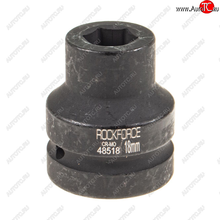629 р. Головка торцевая 1 18мм ударная L=58мм ROCKFORCE ROCKFORCE rf-48518 ROCKFORCE rf-48518  с доставкой в г. Майкоп
