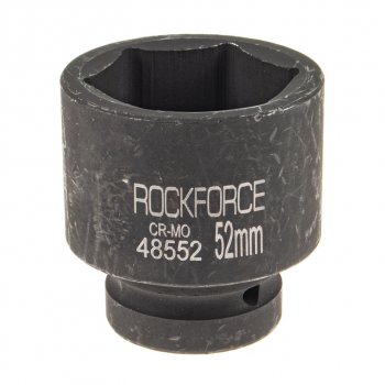 1 429 р. Головка торцевая 1 52мм ударная L=75мм ROCKFORCE ROCKFORCE rf-48552  с доставкой в г. Майкоп. Увеличить фотографию 1