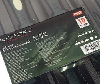 2 499 р. Набор напильников разнопрофильных 10 предметов ROCKFORCE ROCKFORCE rf-5056n  с доставкой в г. Майкоп. Увеличить фотографию 3