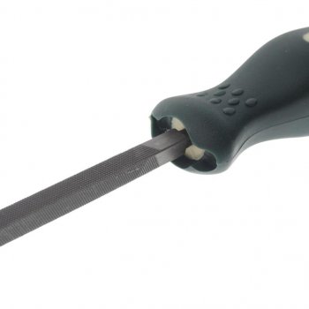 296 р. Напильник квадратный 150мм с держателем ROCKFORCE ROCKFORCE rf-5056p46  с доставкой в г. Майкоп. Увеличить фотографию 2