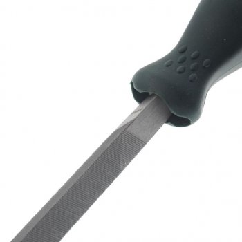 399 р. Напильник трехгранный 200мм с держателем ROCKFORCE ROCKFORCE rf-5056p58  с доставкой в г. Майкоп. Увеличить фотографию 2