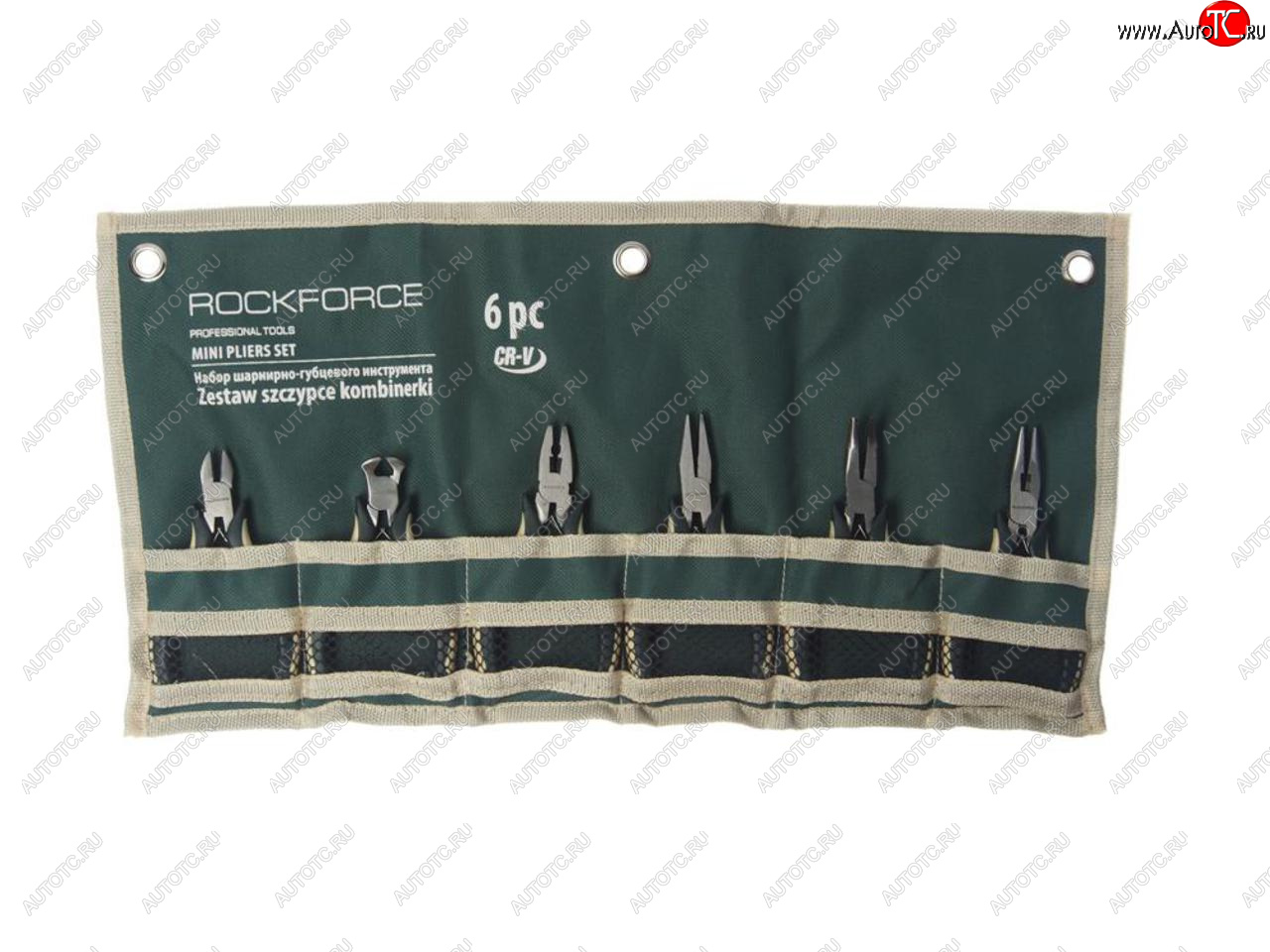 2 489 р. Набор инструментов шарнирно-губцевых мини 6 предметов ROCKFORCE ROCKFORCE rf-50615  с доставкой в г. Майкоп