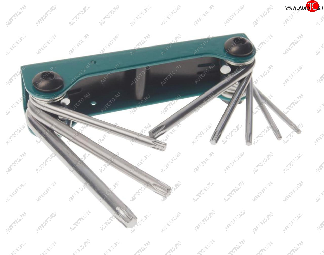 629 р. Набор ключей TORX T9-T40 складной 8 предметов ROCKFORCE ROCKFORCE rf-5083f  с доставкой в г. Майкоп