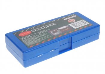 1 339 р. Микрометр 0-25мм 0.01мм в футляре ROCKFORCE ROCKFORCE rf-5096p9025 ROCKFORCE rf-5096p9025  с доставкой в г. Майкоп. Увеличить фотографию 2