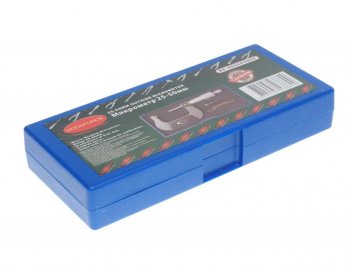 1 999 р. Микрометр 25-50мм 0.01мм в футляре ROCKFORCE ROCKFORCE rf-5096p9050  с доставкой в г. Майкоп. Увеличить фотографию 2
