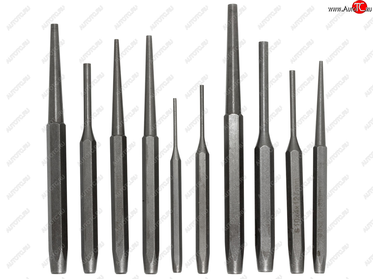 1 169 р. Набор выколоток 10 предметов ROCKFORCE ROCKFORCE rf-51013k  с доставкой в г. Майкоп