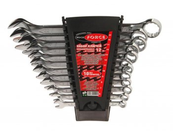 3 299 р. Набор ключей рожковых 6-32мм 12 предметов на полотне ROCKFORCE ROCKFORCE rf-5122m-p  с доставкой в г. Майкоп. Увеличить фотографию 2