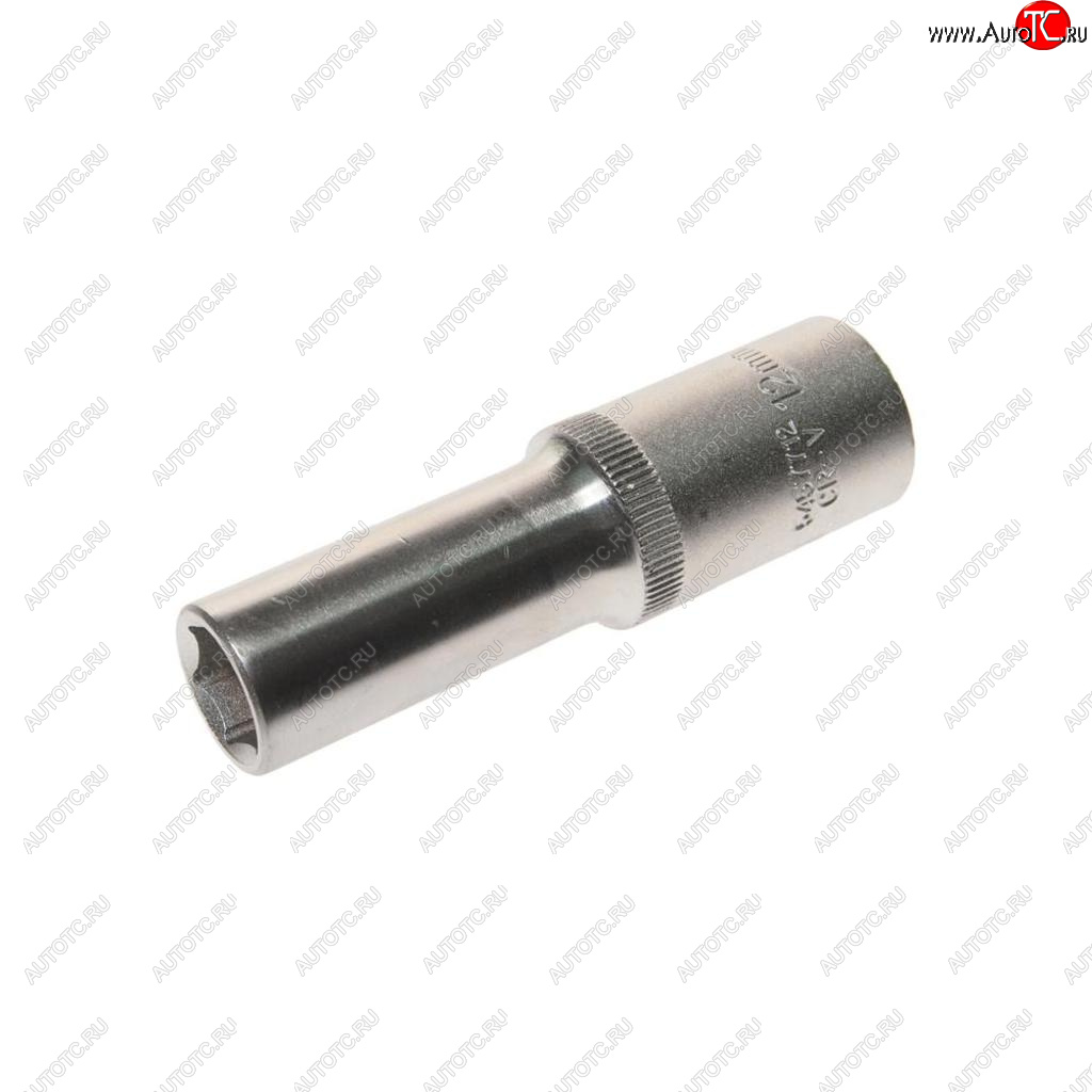 169 р. Головка торцевая 12 12мм высокая L=75мм ROCKFORCE ROCKFORCE rf-5457712  с доставкой в г. Майкоп