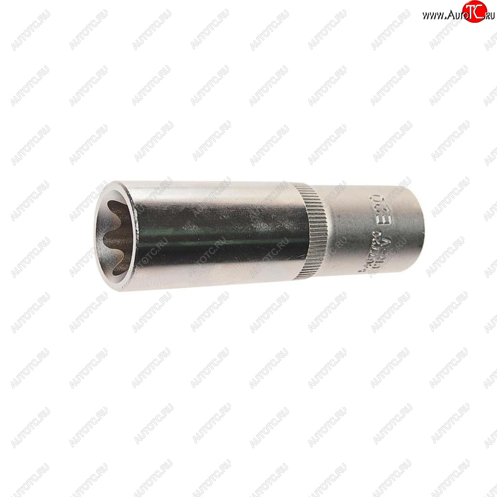 220 р. Головка торцевая 12 TORX E20 высокая L=75мм ROCKFORCE ROCKFORCE rf-5467720  с доставкой в г. Майкоп