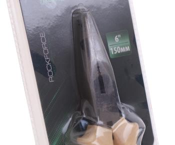499 р. Тонкогубцы 150мм комбинированные в блистере ROCKFORCE ROCKFORCE rf-610150  с доставкой в г. Майкоп. Увеличить фотографию 2