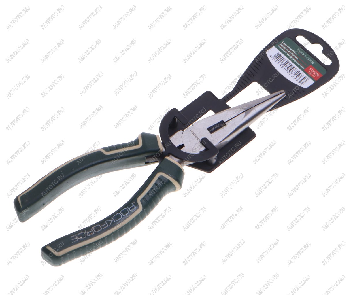 559 р. Тонкогубцы 180мм комбинированные с держателем ROCKFORCE ROCKFORCE rf-610180d  с доставкой в г. Майкоп