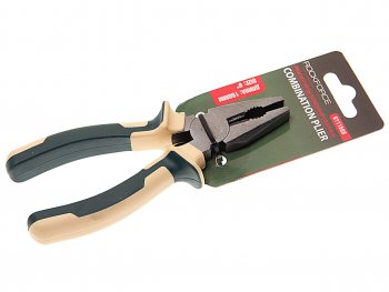 479 р. Пассатижи 150мм комбинированные с держателем ROCKFORCE ROCKFORCE rf-611150b  с доставкой в г. Майкоп. Увеличить фотографию 1