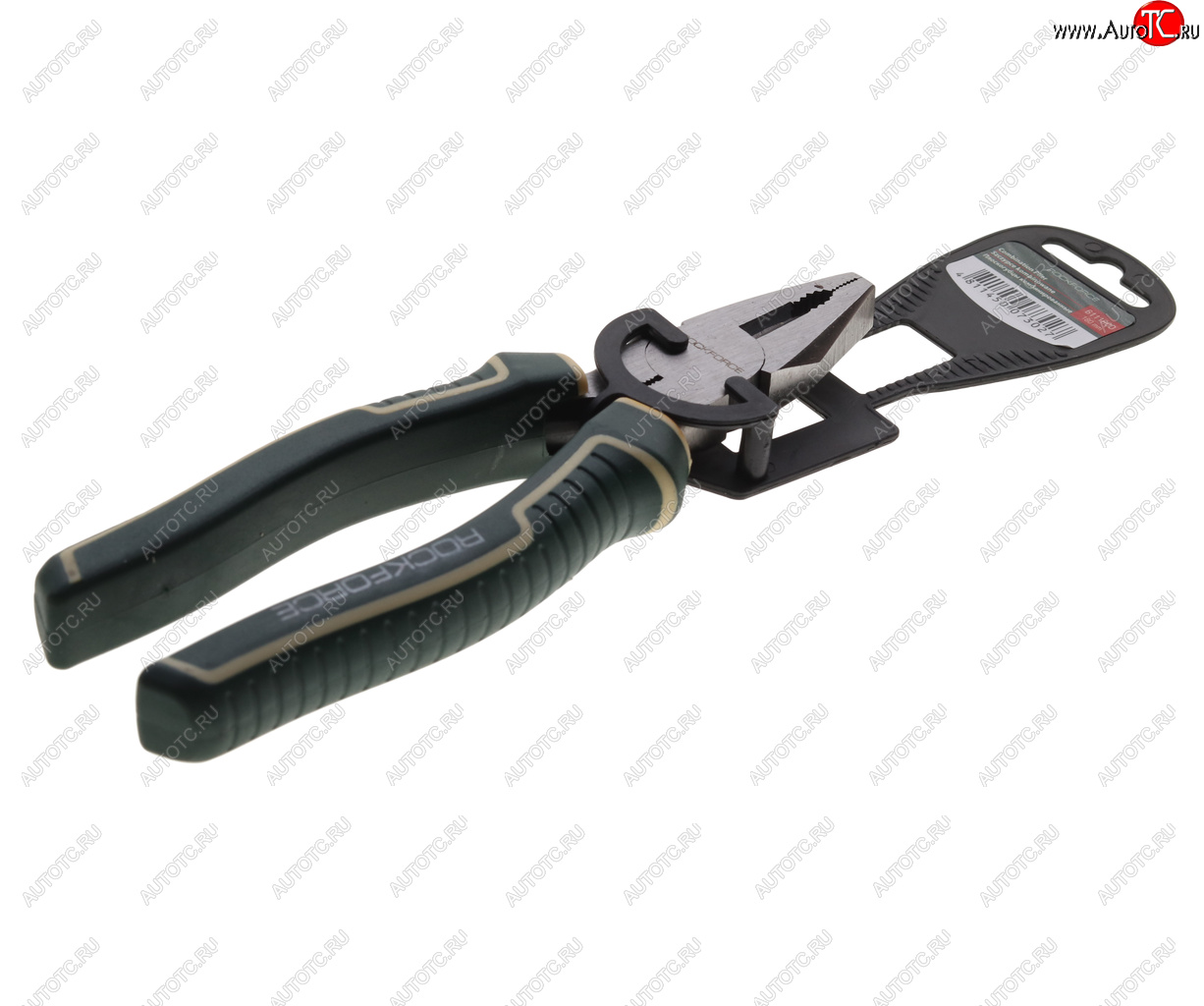 559 р. Пассатижи 180мм с держателем ROCKFORCE ROCKFORCE rf-611180d  с доставкой в г. Майкоп