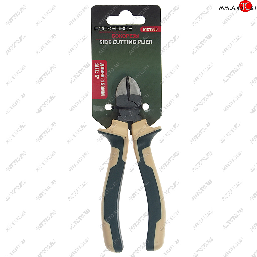 539 р. Кусачки боковые 150мм ROCKFORCE ROCKFORCE rf-612150b  с доставкой в г. Майкоп