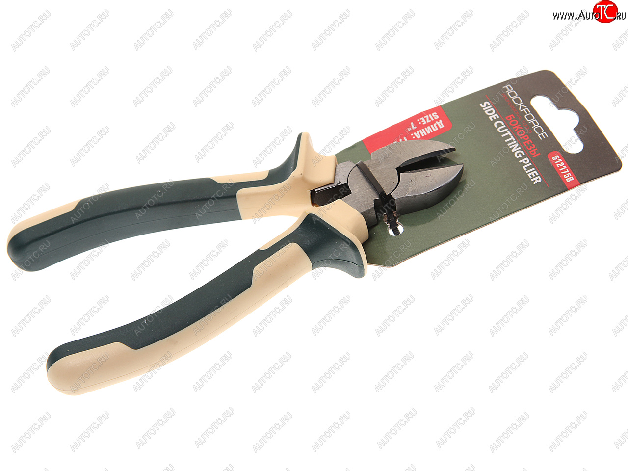 659 р. Кусачки боковые 175мм ROCKFORCE ROCKFORCE rf-612175b  с доставкой в г. Майкоп