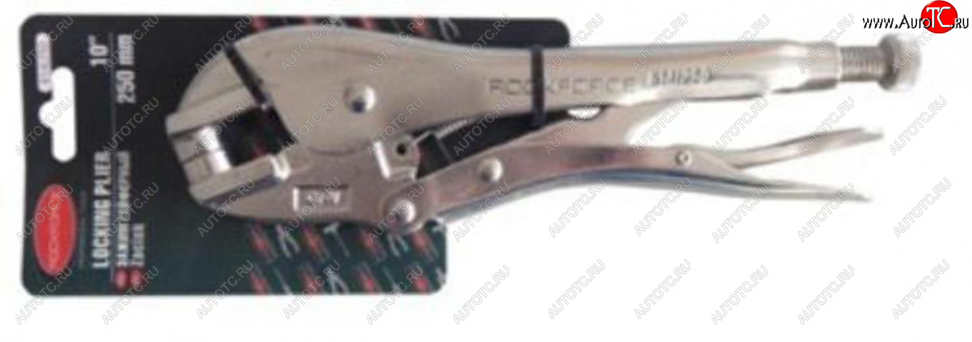 1 069 р. Зажим грейферный 10-250мм специальный точечный в блистере ROCKFORCE ROCKFORCE rf-614l250  с доставкой в г. Майкоп