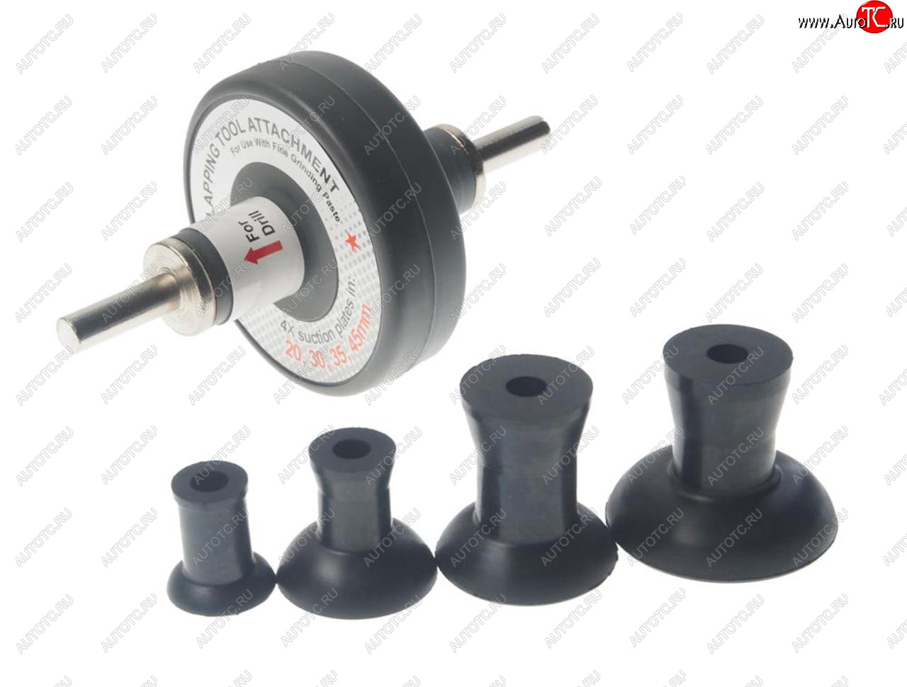 2 999 р. Приспособление для притирки клапанов с присосками 20, 30, 35, 45мм ROCKFORCE ROCKFORCE rf-62114a  с доставкой в г. Майкоп