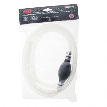 1 599 р. Шланг для перекачки топлива d=12мм груша ROCKFORCE ROCKFORCE rf-6330212  с доставкой в г. Майкоп. Увеличить фотографию 1