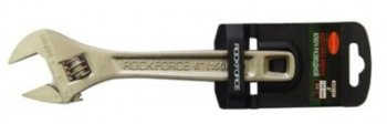 519 р. Ключ разводной 150мм 6 (захват 20мм) с держателем ROCKFORCE ROCKFORCE rf-649150 ROCKFORCE rf-649150  с доставкой в г. Майкоп. Увеличить фотографию 1