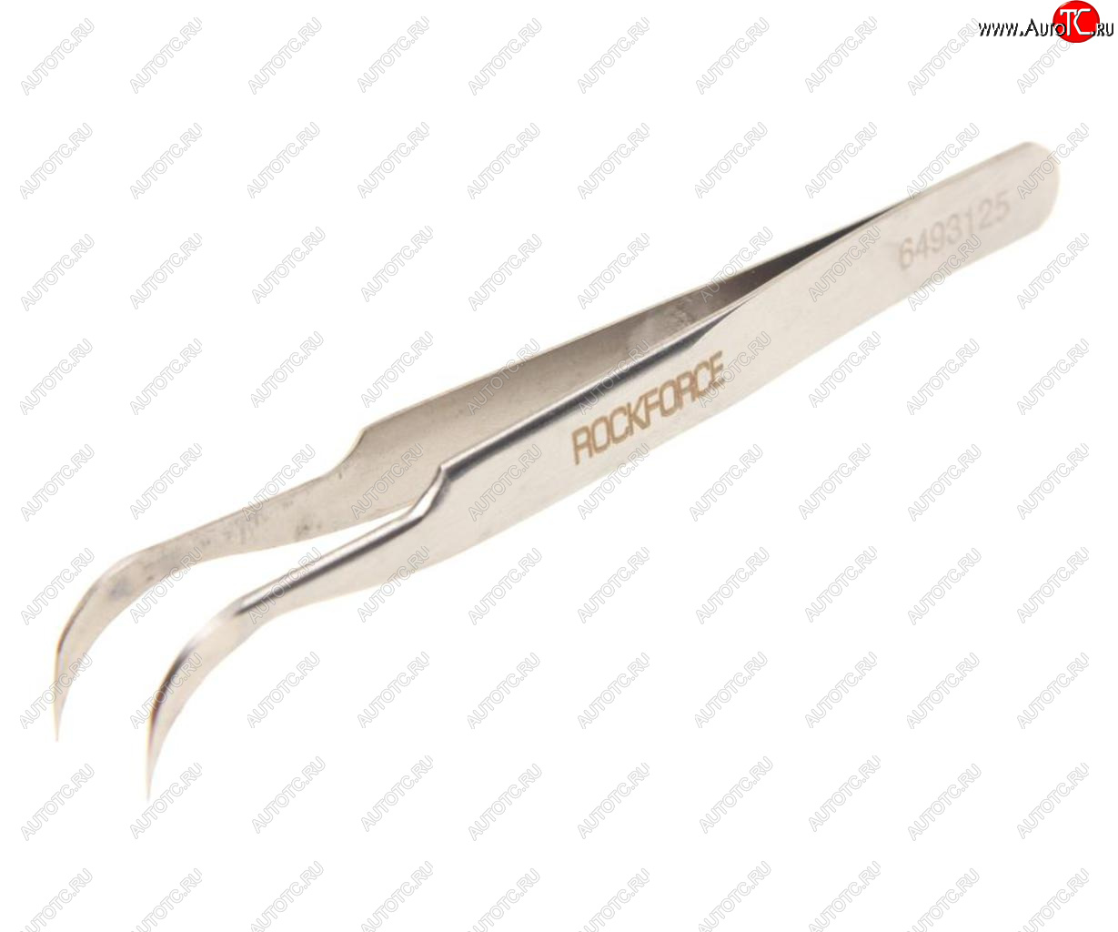 214 р. Пинцет 115мм изогнутый антимагнитный в блистере ROCKFORCE ROCKFORCE rf-6493125 ROCKFORCE rf-6493125  с доставкой в г. Майкоп