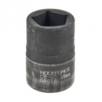 287 р. Головка торцевая 12 19мм 5-ти гранная ударная L=40мм ROCKFORCE ROCKFORCE rf-65019  с доставкой в г. Майкоп. Увеличить фотографию 1
