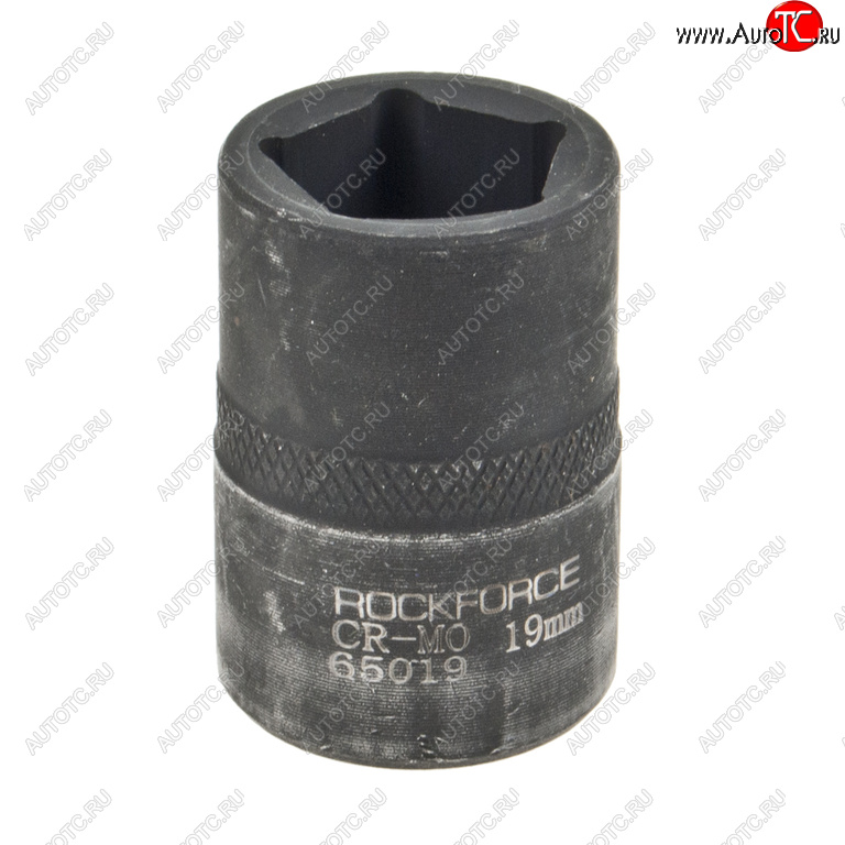 287 р. Головка торцевая 12 19мм 5-ти гранная ударная L=40мм ROCKFORCE ROCKFORCE rf-65019  с доставкой в г. Майкоп