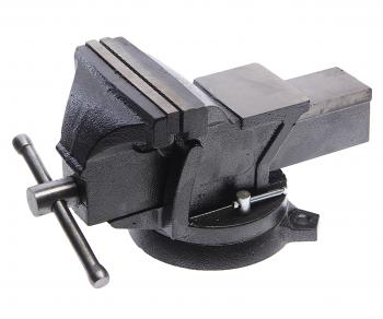 12 649 р. Тиски 150мм (6) поворотные стальные с наковальней ROCKFORCE ROCKFORCE rf-6540306  с доставкой в г. Майкоп. Увеличить фотографию 1