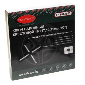 2 599 р. Ключ баллонный крестообразный 17х19х21мм 12 складной ROCKFORCE ROCKFORCE rf-681a500  с доставкой в г. Майкоп. Увеличить фотографию 3