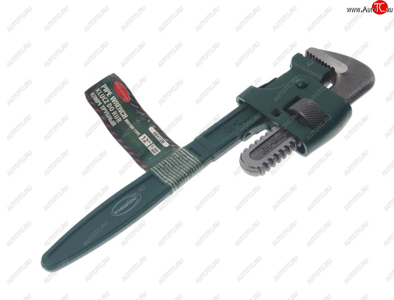839 р. Ключ трубный 12 300мм ROCKFORCE ROCKFORCE rf-68412b  с доставкой в г. Майкоп