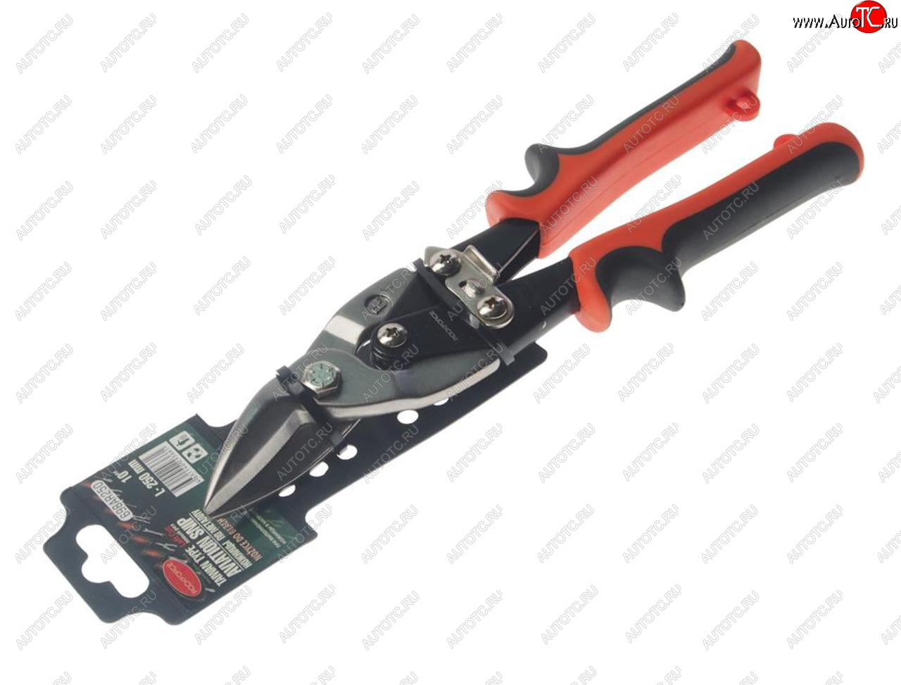 749 р. Ножницы по металлу 254мм левые ROCKFORCE ROCKFORCE rf-698ar250  с доставкой в г. Майкоп