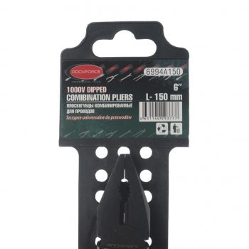 639 р. Пассатижи 150мм (6) комбинированные диэлектрические 1000V ROCKFORCE ROCKFORCE rf-6994a150  с доставкой в г. Майкоп. Увеличить фотографию 3