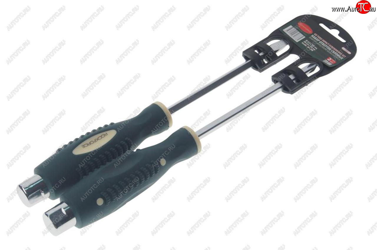 829 р. Набор отверток силовых 2 предмета ROCKFORCE ROCKFORCE rf-7002  с доставкой в г. Майкоп