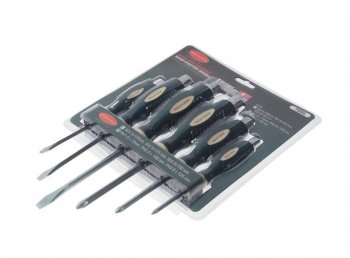 2 379 р. Набор отверток силовых 6 предметов ROCKFORCE ROCKFORCE rf-7006  с доставкой в г. Майкоп. Увеличить фотографию 1