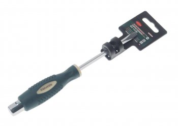 369 р. Отвертка шлицевая SL 5.5х100мм силовая (сталь CrV) ROCKFORCE ROCKFORCE rf-70255100  с доставкой в г. Майкоп. Увеличить фотографию 1