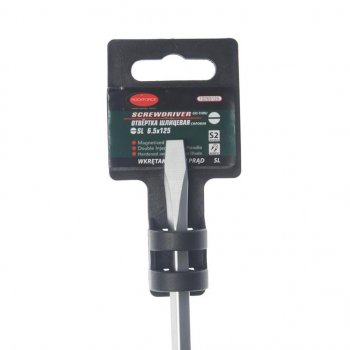 379 р. Отвертка шлицевая SL 6.5х125мм силовая (сталь CrV) ROCKFORCE ROCKFORCE rf-70265125  с доставкой в г. Майкоп. Увеличить фотографию 2
