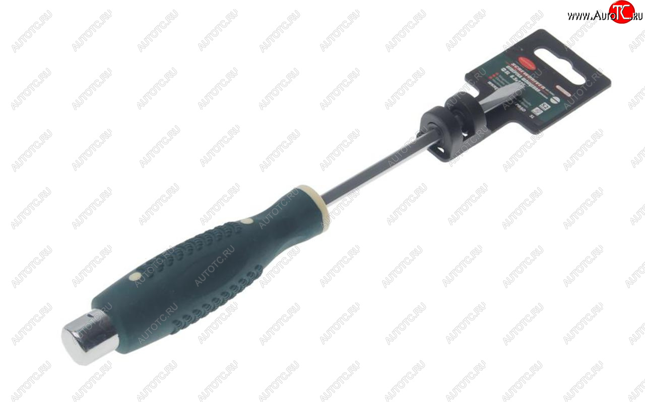 379 р. Отвертка шлицевая SL 6.5х125мм силовая (сталь CrV) ROCKFORCE ROCKFORCE rf-70265125  с доставкой в г. Майкоп
