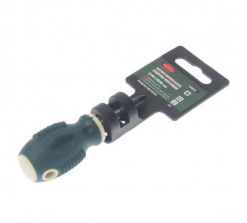 133 р. Отвертка крестовая PH 2.0x38мм магнитная c держателем Profi S2 ROCKFORCE ROCKFORCE rf-70320038 ROCKFORCE rf-70320038  с доставкой в г. Майкоп. Увеличить фотографию 1