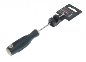 215 р. Отвертка шлицевая SL 4.0х100мм магнитная c держателем Profi S2 ROCKFORCE ROCKFORCE rf-70340100 ROCKFORCE rf-70340100  с доставкой в г. Майкоп. Увеличить фотографию 1