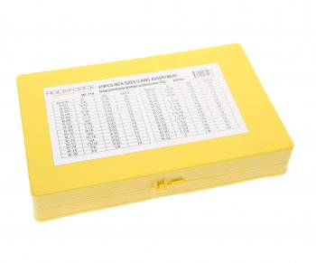 1 049 р. Набор колец уплотнительных дюймовых 419 предметов ROCKFORCE ROCKFORCE rf-719 ROCKFORCE rf-719  с доставкой в г. Майкоп. Увеличить фотографию 2