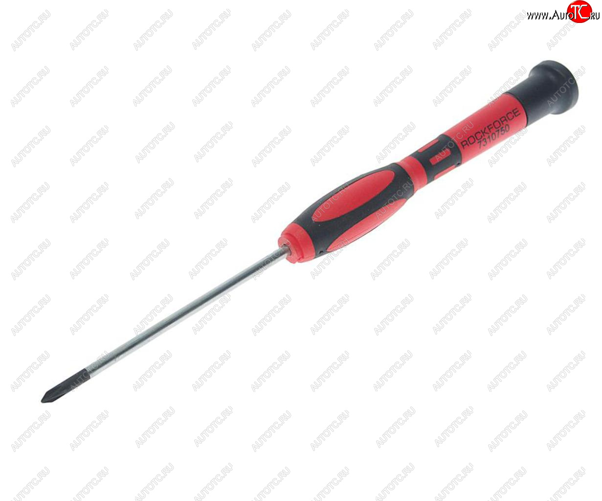 172 р. Отвертка крестовая PH 0.0x75мм ювелирная (сталь CrV) ROCKFORCE ROCKFORCE rf-7310750  с доставкой в г. Майкоп